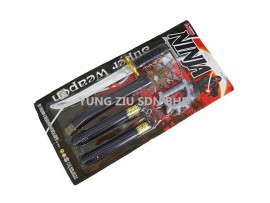 2314#6PCS NINJA WEAPON TOY SET(NINJA)